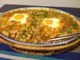 Receita Atum com grão e ovos no forno