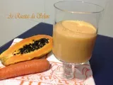 Receita Batido papaia cenoura