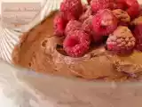 Receita Mousse de chocolate com framboesas