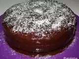 Receita Bolo de laranja com cobertura de chocolate