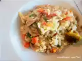 Receita Risotto de legumes e cogumelos