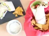 Receita Wrap de frango
