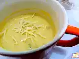 Receita Caldo de mandioquinha salsa com calabresa