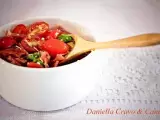 Receita Antepasto de parma, tomatinhos e parmesão