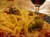 Receita Macarronada vegetariana