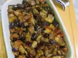 Receita Caponata siciliana de beringelas