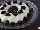 Receita Manjar branco com calda de ameixas