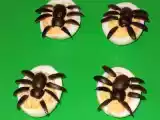 Receita Ovos aranhas halloween