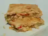 Receita Tarte folhada de bacalhau com pimentos