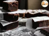 Receita Brownie de chocolate com açúcar em pó