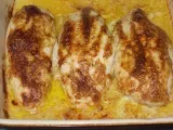 Receita Peitos de frango no forno com mostarda e maionese
