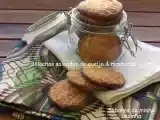 Receita Bolachas salgadas de queijo & mostarda - receita na bimby
