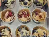 Receita Muffins de aveia e bagas