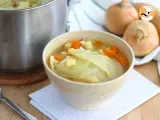 Receita Sopa de legumes com couve branca