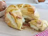 Receita Folhado de camembert, presunto e cebola