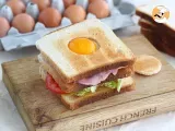 Receita Club sandwich, club sanduíche com ovo