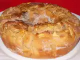 Receita Folar de maçã e canela