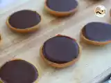Receita Tarteletes/ mini tortas de caramelo e chocolate