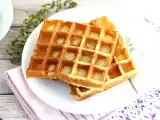 Receita Waffles leves e crocantes