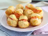 Receita Choux com salmão defumado