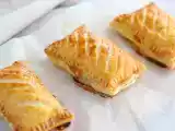 Receita Folhados de queijo e presunto (travesseiros)