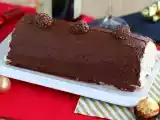 Receita Tronco de natal, sabor ferrero rocher