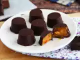 Receita Bombom de caramelo salgado e amêndoas