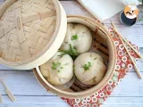 Receita Pão bao (ou bao bun), um pão cozido a vapor
