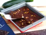Receita Brownie de curgetes (abobrinhas)