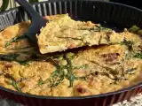 Receita Tarte de rúcula e tomate seco (sem lácteos, sem gluten)