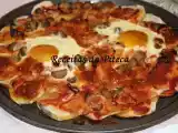 Receita Pizza com base de batata doce