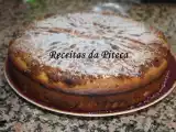 Receita Bolo de manteiga, noz e canela