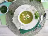 Receita Sopa fria de ervilhas (fácil)