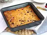 Receita Blondie, o brownie de chocolate branco e frutos vermelhos