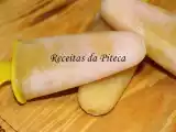 Receita Gelados de tuti fruti e iogurte