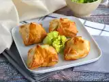 Receita Trouxinhas de salmão e queijo de cabra