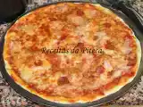 Receita Pizza de fiambre e linguiça