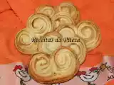 Receita Palmiers de canela caseiros