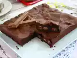 Receita Brownie de kit kat ®