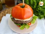 Receita Cheeseburger de tomate