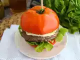 Receita Cheeseburger de tomate