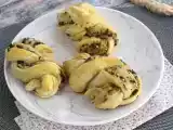 Receita Pães de trança ao pesto