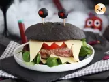 Receita Hambúrguer monstro (festa do halloween)
