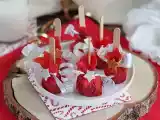 Receita Pirulito para chocolate quente: chocolate amargo + marshmallow