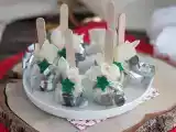 Receita Pirulito para chocolate quente: chocolate preto + caramelo