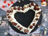 Receita Bolo de coração - heart cake