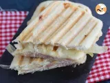 Receita Panini de queijo (sanduíche tostex)