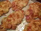 Receita Pão flor de salsicha