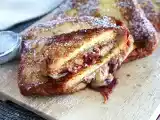 Receita Rabanada de amendoim e frutos vermelhos (fatia dourada)