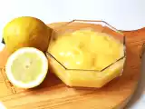 Receita Lemon curd só com gemas